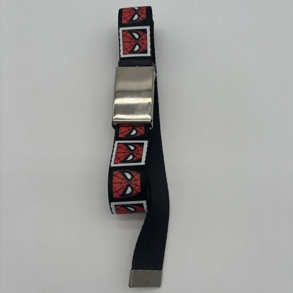 Marvel Buckle Down Spiderman Comics Belt Made in‎ USA